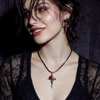 Thorned Rose Cross Set