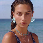 Azure Bloom Studs